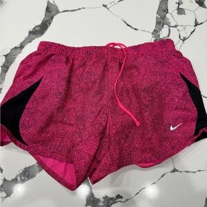 Nike Women's Vibrant Pink Athletic Shorts